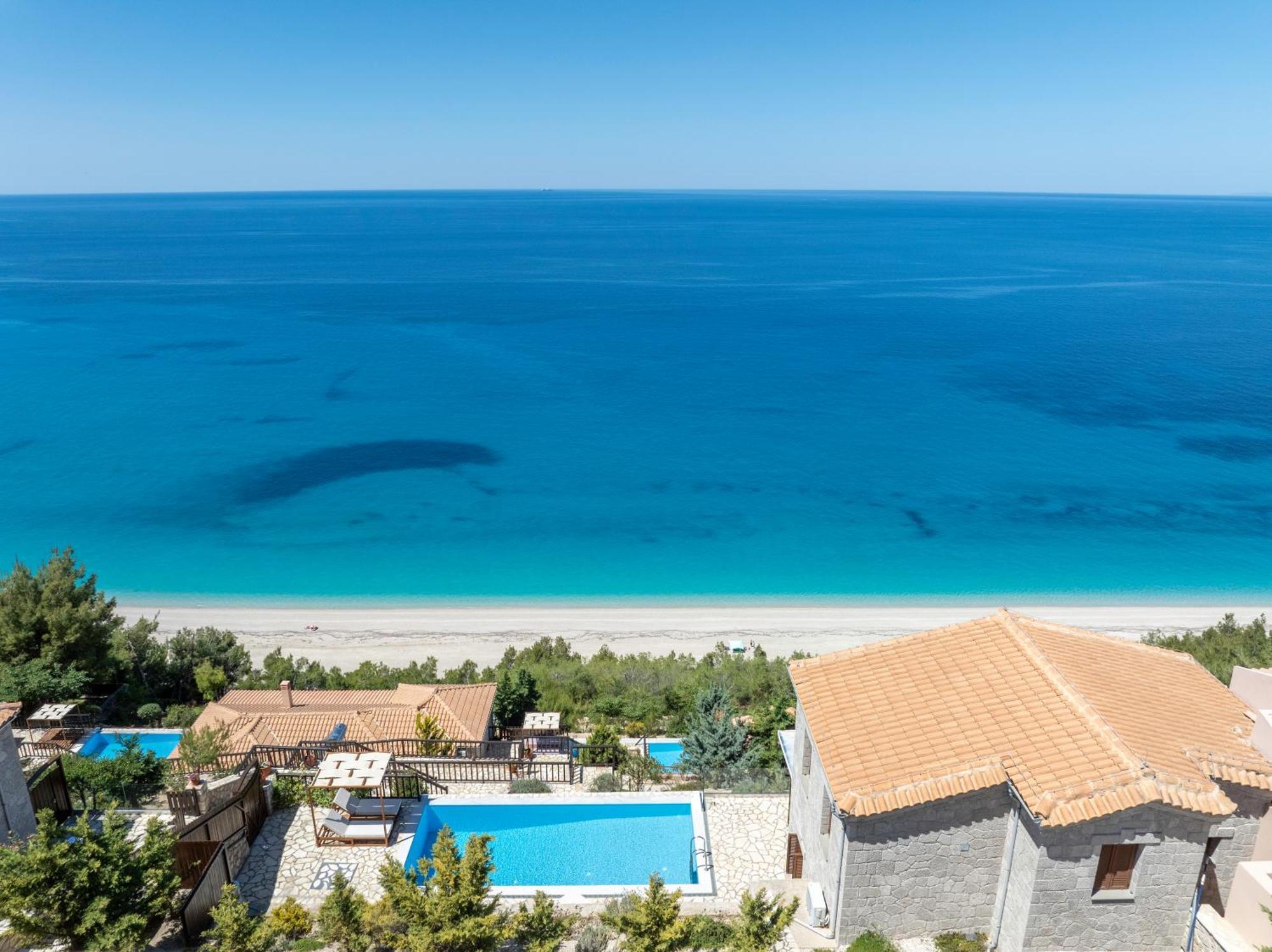 Milos Paradise Luxury Villas Áyios Nikítas Екстериор снимка